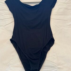 Lush Midnight Black Bodysuit